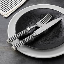 Ercuis Paquebot cutlery, black