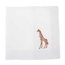 Eri Textiles Leinenserviette Afrika, Motiv Giraffe