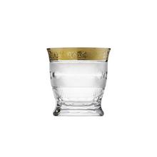 Moser Splendid Gold double old fashioned tumbler