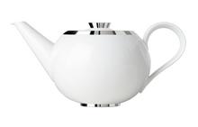 Sieger by Fürstenberg Treasure Platinum teapot with tea strainer, small