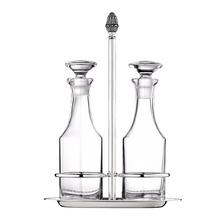 Christofle Malmaison vinegar & oil cruet