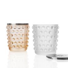 Lalique Mossi candle vases