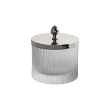 Cristal et Bronze Dose Bambou, groß, Chrom