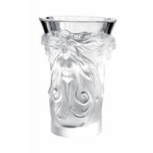 Lalique Vase Fantasia, H 18 cm, klar