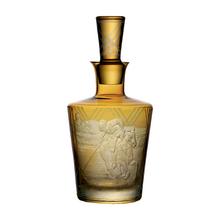 Artel Sporting Collection barware decanter, polo in amber