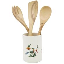 Gien Oiseaux de Paradis kitchen utensil holder