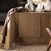 Le Jacquard Francais Vegetal Mood table linen, green