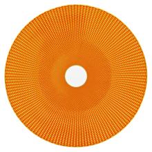 Raynaud Trésor presentation plate, orange