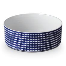 L'Objet Perlée Bleu Schale, groß