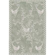 Leitner Birds tea towel, fir tree