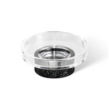 Decor Walther Seifenschale Rocks, schwarz matt