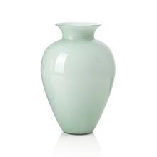 Venini Labuan vase, h 29 cm, turquoise