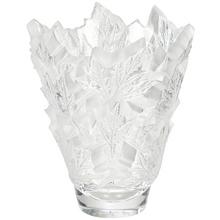 Lalique Vase Champs-Elysées, H 33 cm, klar