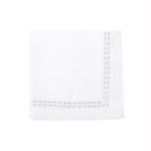 Eri Textiles Leinenservietten Doppelte Marie silber, 6er-Set