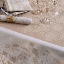 Le Jacquard Francais Instant Bucolique table linen, taupe