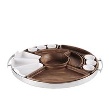 Christofle Mood Asia tray without cutlery set