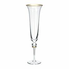 Theresienthal Champagnerflöte Juwel Gold