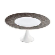 Raynaud Italian Renaissance Dark Grey petits fours stand, medium