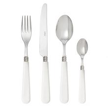 Capdeco Cambridge cutlery, white