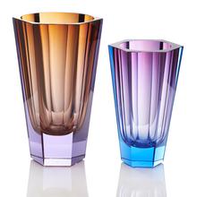 Moser Purity vases, coloured