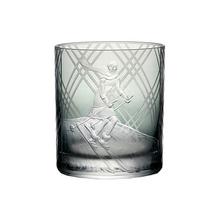 Artel Sporting Collection double old fashioned tumbler, skiing in grey