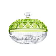 Saint-Louis Royal bonbon dish, chartreuse