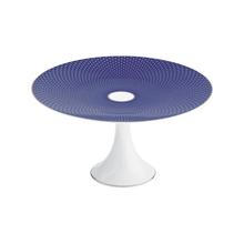 Raynaud Trésor Bleu petits fours stand, medium