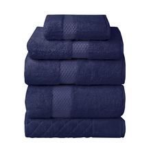 Yves Delorme Etoile terry towels, marine
