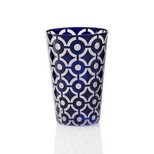 Artel Becher Polka Dots, dunkelblau