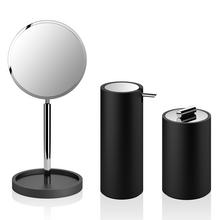 Decor Walther Stone bathroom accessories, black