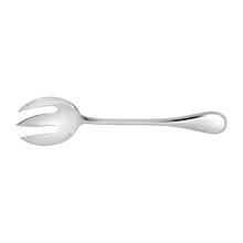 Christofle Perles salad serving fork, silverplated