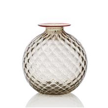 Venini Monofiori Balloton vases, taupe