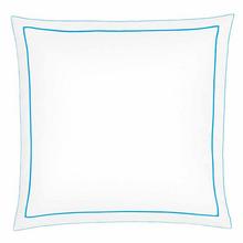 Christian Fischbacher Bettwäsche Satin Premium, weiß / ciel