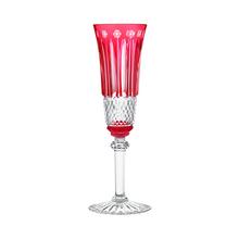 Saint-Louis Tommy Champagne flute, red