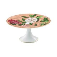 Raynaud Trésor Fleuri petits fours stand, small, rhododendron