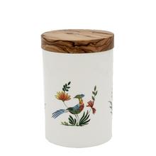 Gien Oiseaux de Paradis storage jar, large