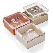 Giobagnara Elie Saab - Ecusson leather boxes with acrylic lid