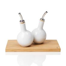 KPM Essig- & Ölflaschen-Set LAB Bulb