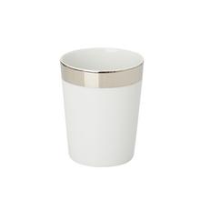 Decor Walther Porcelain bathroom tumbler, platinum