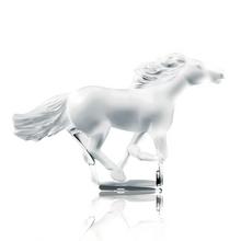 Lalique Kazak horse, clear