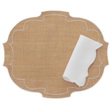 La Gallina Matta Raffia table linen