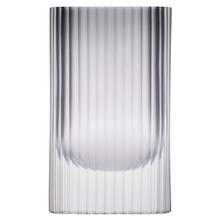 Moser Harmonic vase, smoke blue, matt