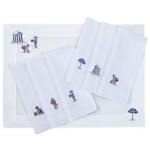 Eri Textiles Leinentischwäsche Strandleben