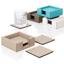 GioBagnara Tao square glass coasters