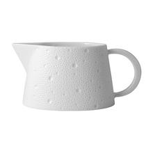 Bernardaud Ecume White sauce boat with handle