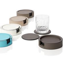 GioBagnara Tao round glass coasters