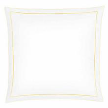 Christian Fischbacher Bettwäsche Satin Premium, weiß / lemon