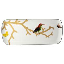Bernardaud Aux Oiseaux rectangular cake platter