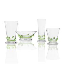 Theresienthal Bacchus glasses, light green