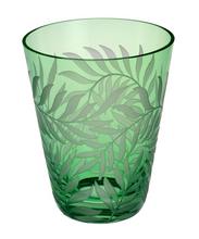 Theresienthal Feuilles glass, green